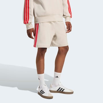 ADIDAS SPORTSWEAR Regular Workout Pants in Beige: front