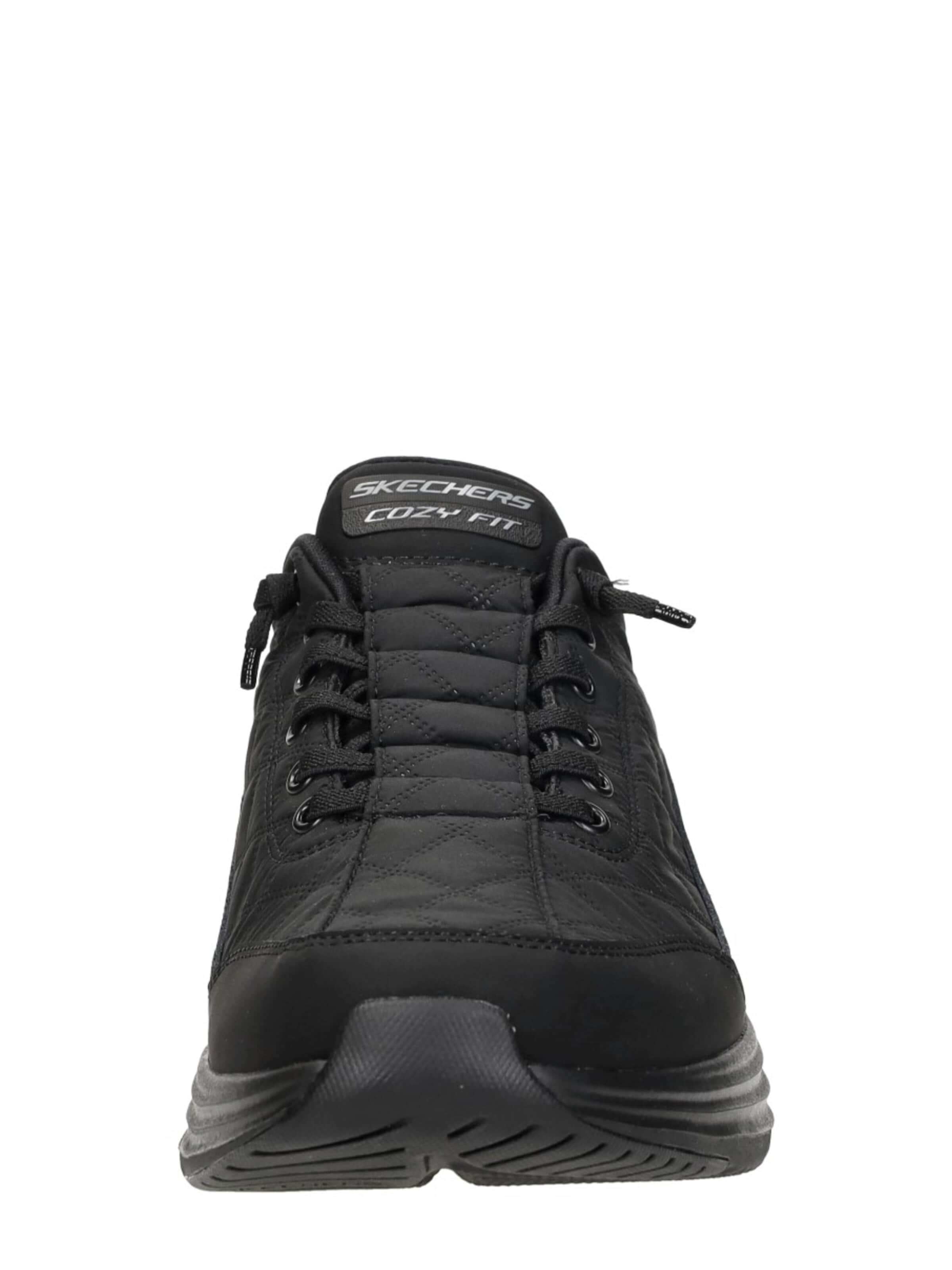 Baskets basses 'Slip-Ins: Contour Foam Cozy Fit' SKECHERS en noir