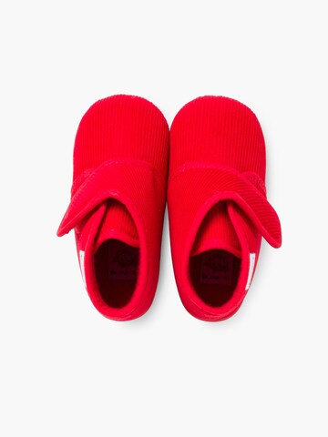 Pisamonas - Zapatillas de casa en rojo
