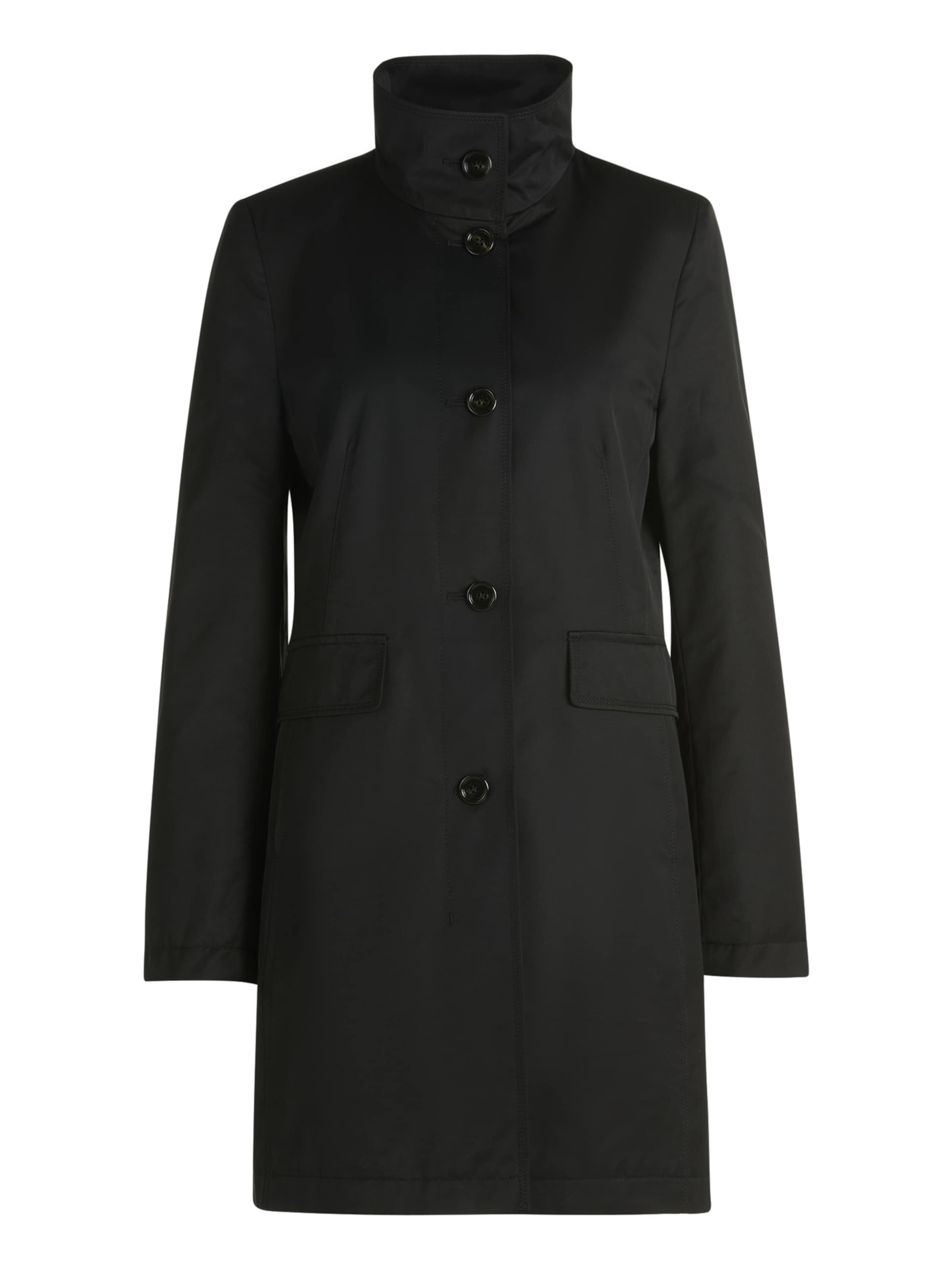 Manteau mi-saison GIL BRET en noir : devant