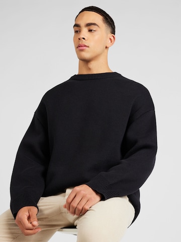 WEEKDAY Pullover 'Cypher' in Schwarz