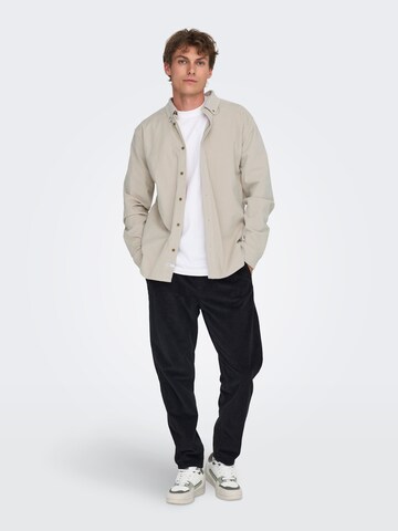 Only & Sons Regular fit Overhemd 'Michael' in Grijs