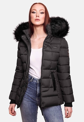 MARIKOO Winter Jacket 'Unique' in Grey