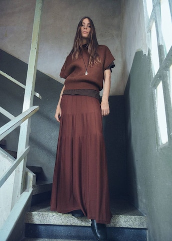 Pull-over MANGO en marron