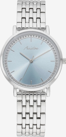 Aniston Analoguhr in Silber: Vorderseite