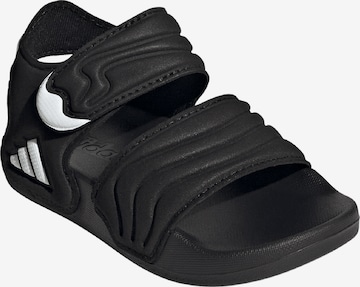 ADIDAS SPORTSWEAR Rantakengät 'ADILETTE' värissä musta: etupuoli