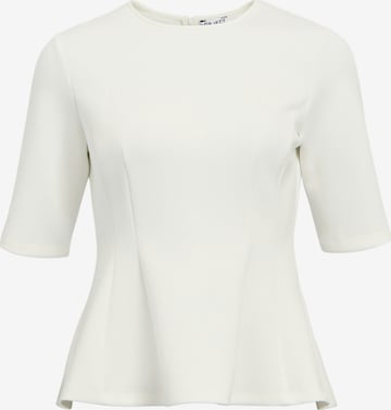 OBJECT Μπλουζάκι 'OBJDorina' σε λευκό: μπροστά