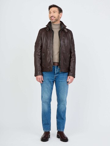 Veste mi-saison JCC en marron