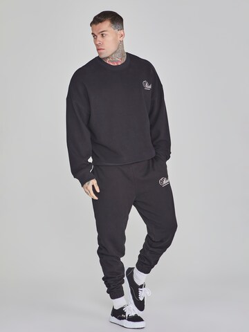 SikSilk Sweatshirt in Schwarz