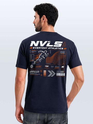 Neverless Shirt 'Everyday Athletics' in Blue