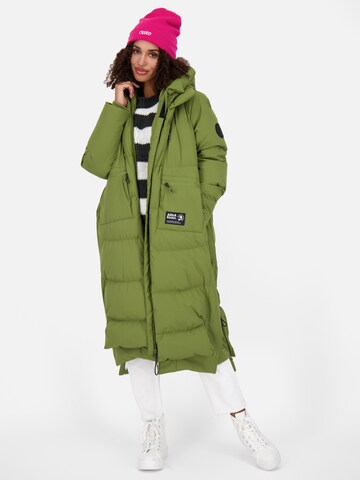 Alife and Kickin Зимняя куртка 'Rihanna' в Зеленый
