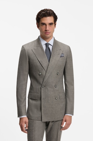 BOSS Slim Fit Sakko in Braun: Vorderseite