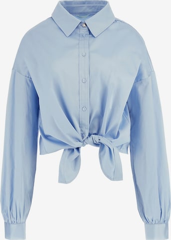 GUESS Bluse in Blau: predná strana