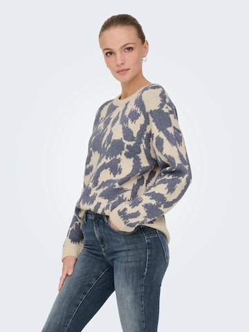 ONLY Trui 'ONLGIGI' in Beige: voorkant