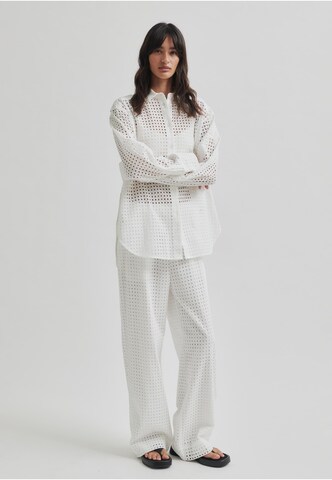 Loosefit Pantaloni 'Villa' di SECOND FEMALE in bianco