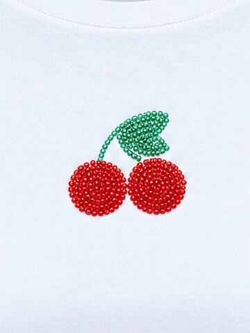 T-shirt 'T-Shirts' Ethiquet en blanc