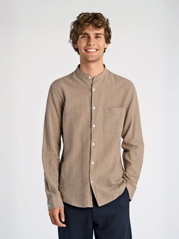 Lindbergh Slim Fit Hemd‌‌‌‌‌ in Grau