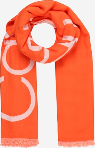 Calvin Klein Scarf 'VIVIAN' in Orange: front