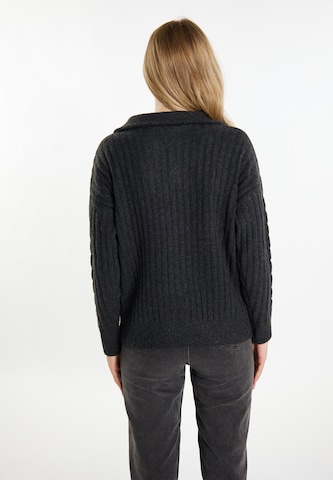 DreiMaster Vintage Пуловер в сиво