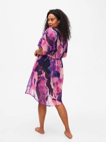 Swim by Zizzi Kimono | vijolična barva