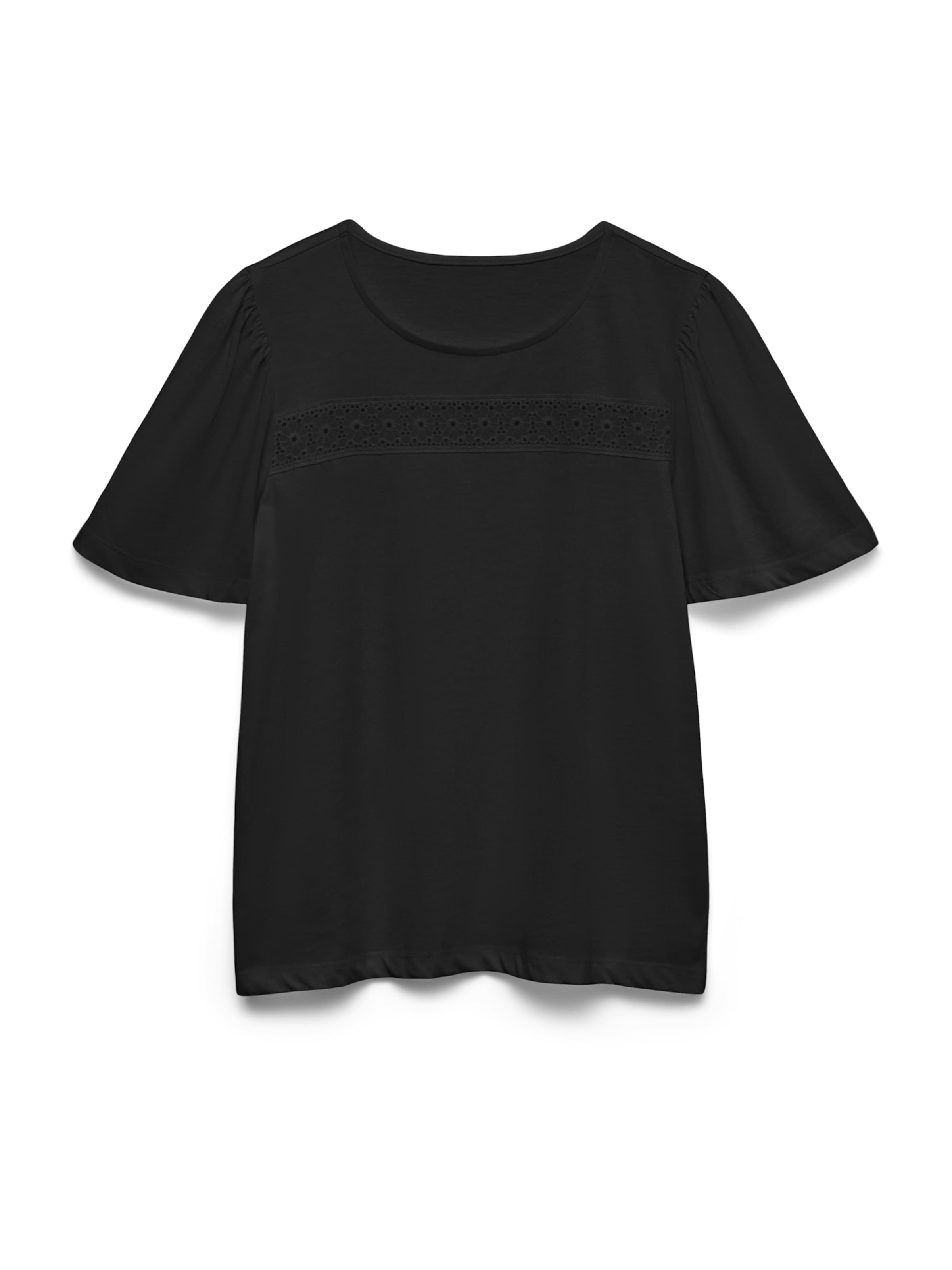 VERO MODA Särk 'VMFOMIA', värv must: eest vaates