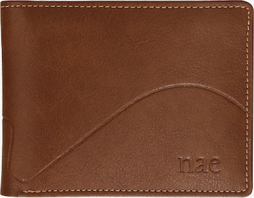 nae Vegan Shoes Wallet 'Bari' in Brown: front