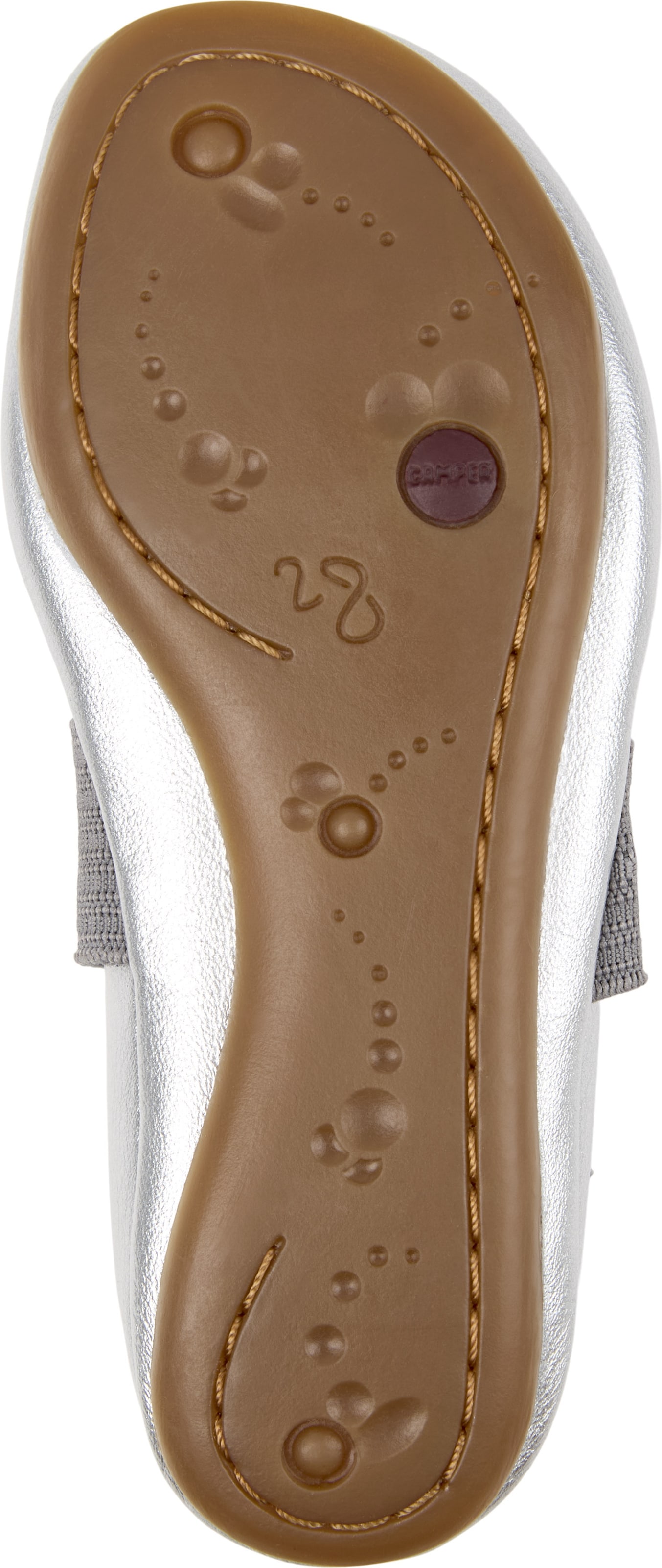 Ballerines 'Right' CAMPER en argent