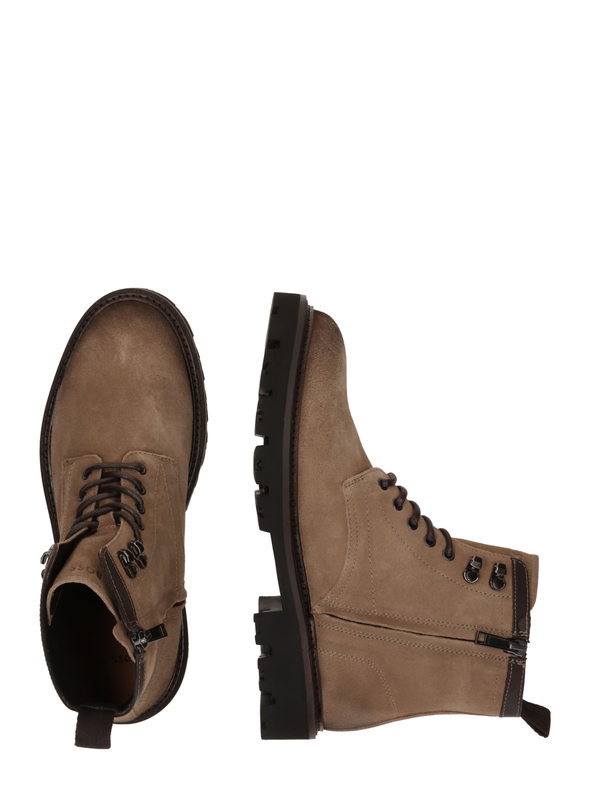 Bottines à lacets 'Julyo' BOSS en beige