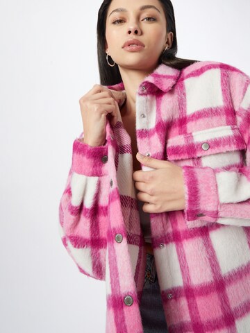 Noisy may Between-Season Jacket in Pink