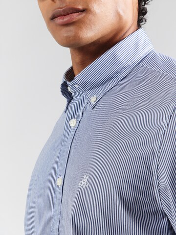 Regular fit Camicia business di Marc O'Polo in blu