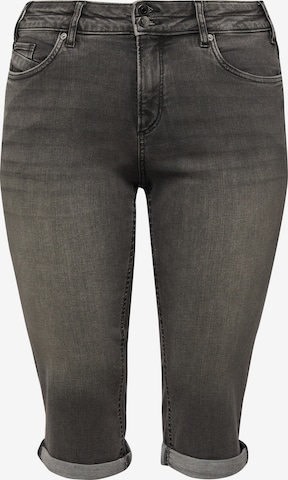 QS Slimfit Jeans in Grijs: voorkant