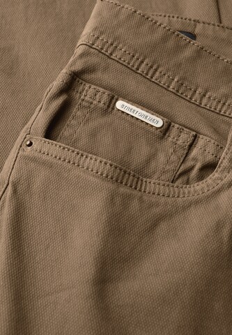 Street One MEN Slim fit Pants in Brown