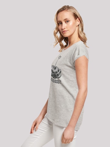 F4NT4STIC Shirt 'Disney The Jungle Book Kaa Yesssss' in Grey