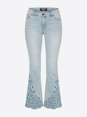 évasé Jean KOROSHI en bleu