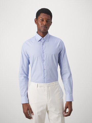 Michael Kors Regular fit Button Up Shirt in Blue: front