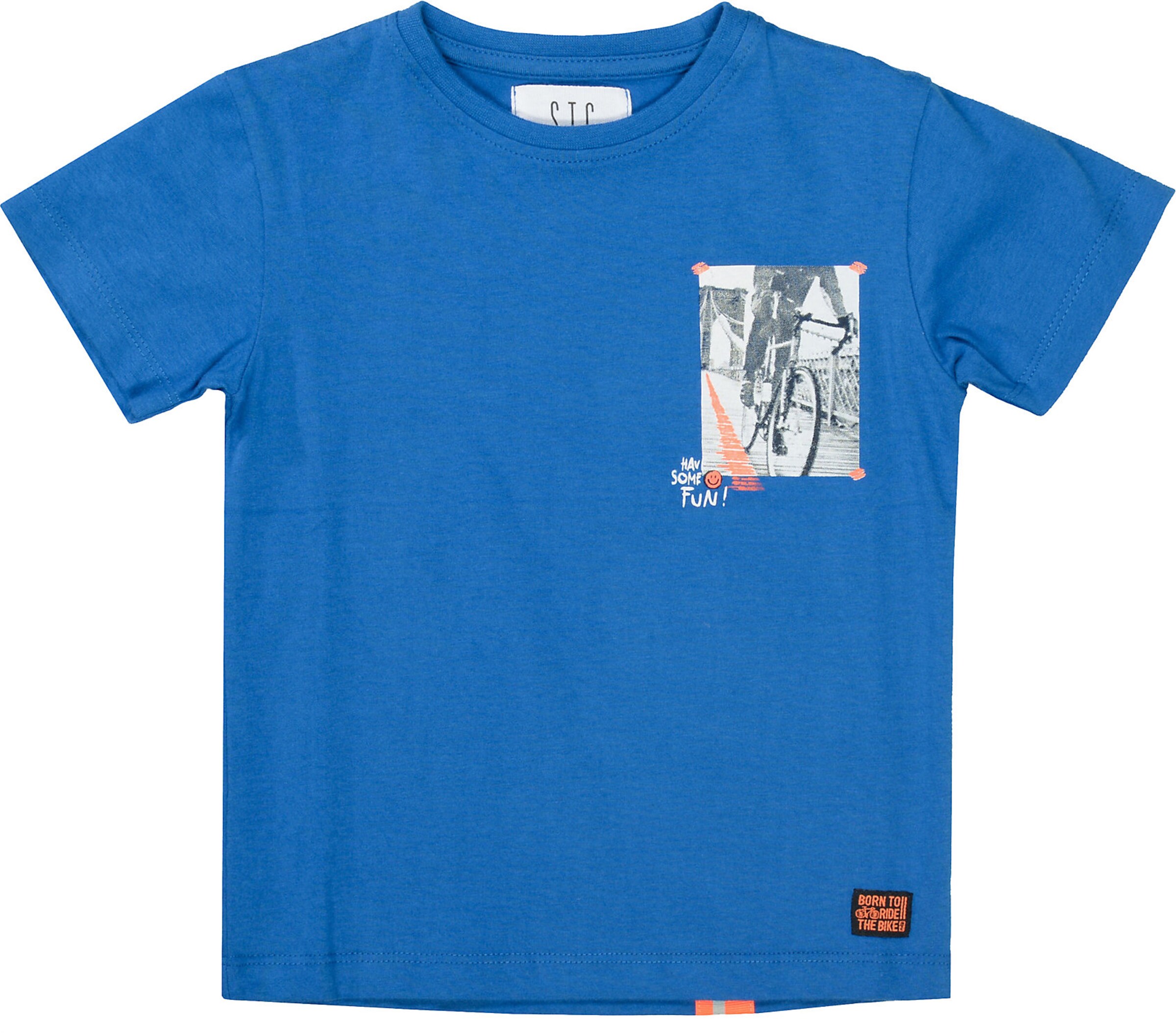 Kinder Kids (Gr. 92-140) STACCATO T-Shirt in Blau - JG03531