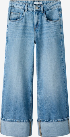 mėlyna NAME IT Plačios klešnės Džinsai 'NKFBELLA': priekis