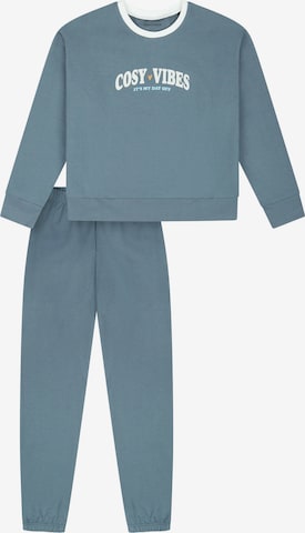 SCHIESSER Nachtkledij 'Nightwear' in Blauw: voorkant