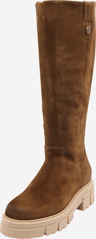 Apple of Eden Boots 'Cage' in Brown: front
