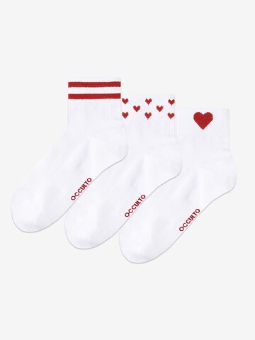 Calzino 'Gianna' di Occulto in bianco