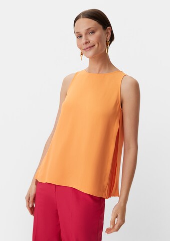 COMMA Bluse in Orange: Vorderseite