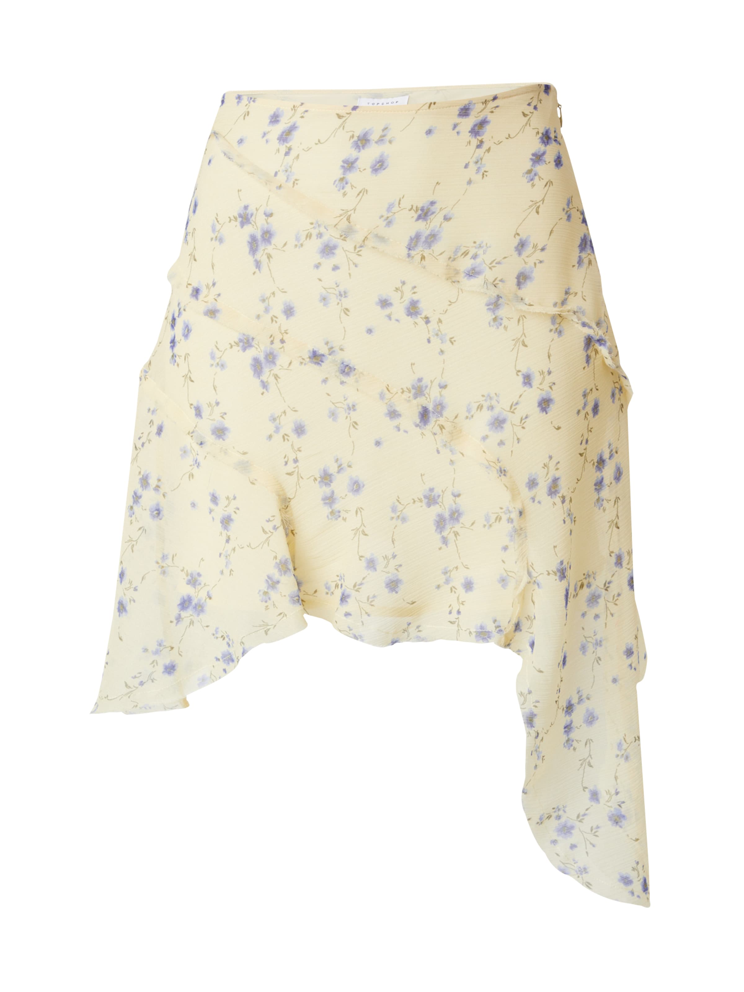 TOPSHOP Kjol i gul: framsida