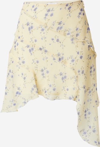 TOPSHOPSuknja - žuta boja: prednji dio