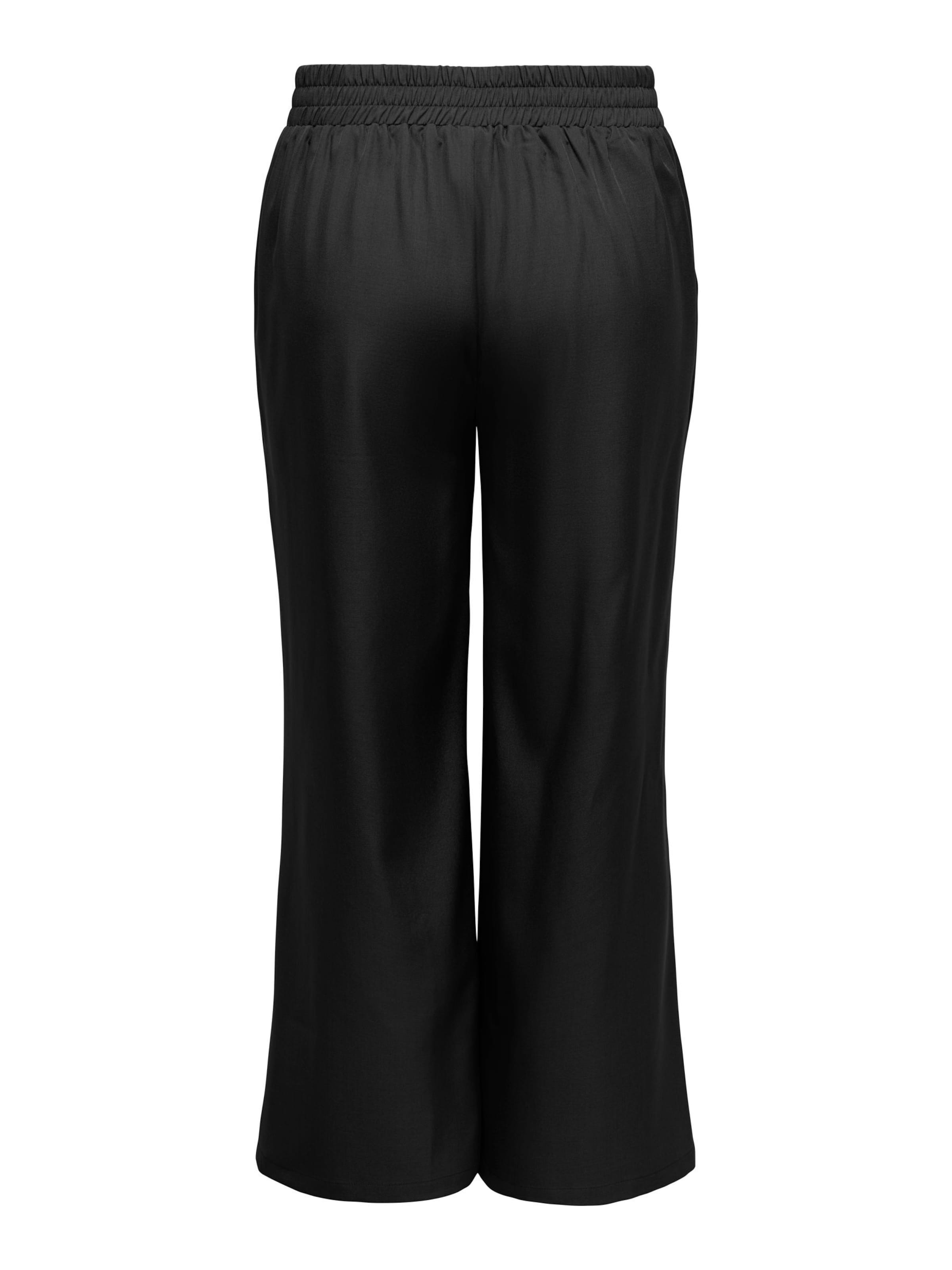 regular Pantaloni con pieghe 'VICTORIA' di ONLY Carmakoma in nero