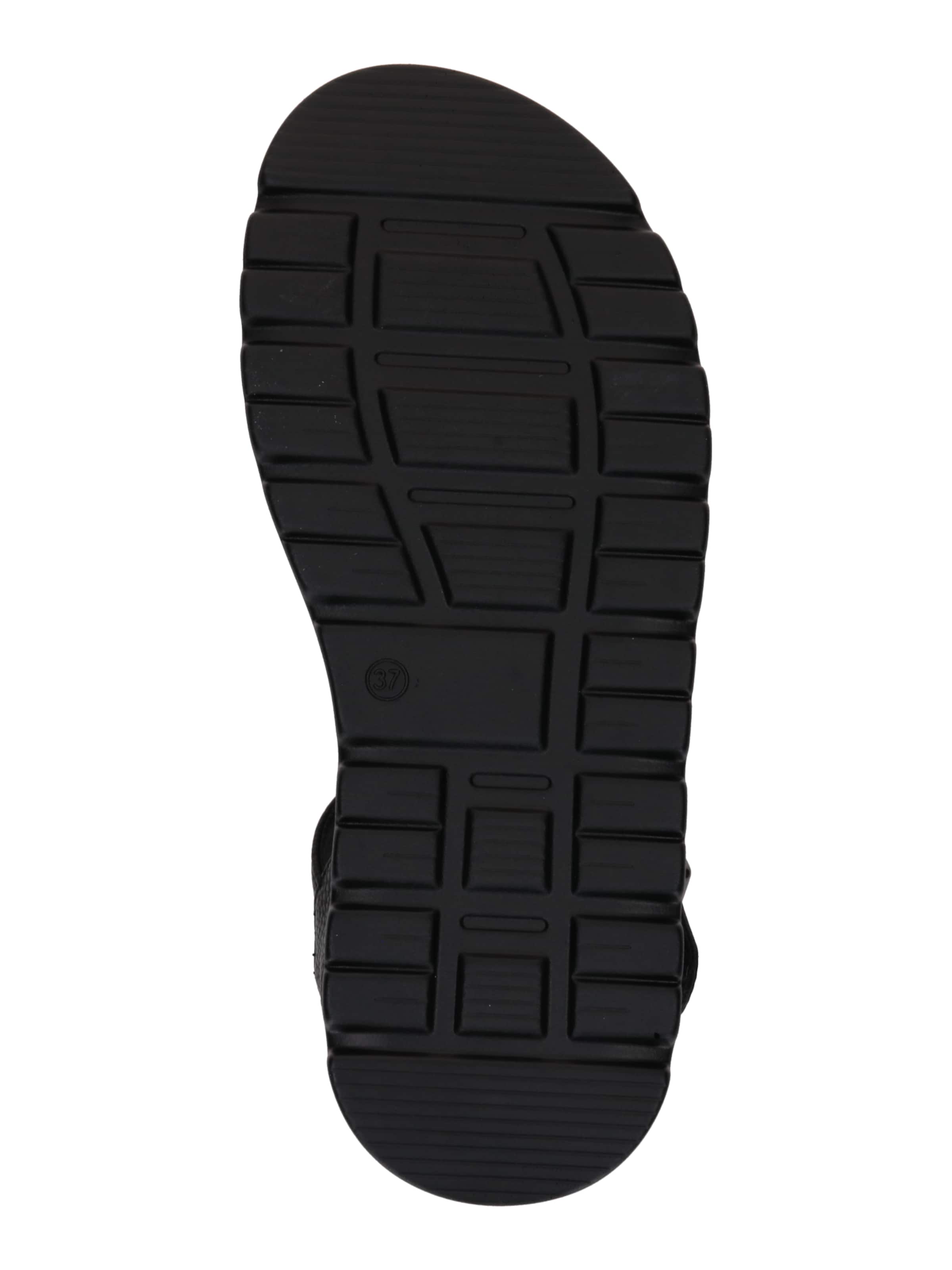 ABOUT YOU - Sandalias con hebilla 'Leana' en negro