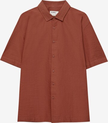 Pull&Bear Shirt in Red: front