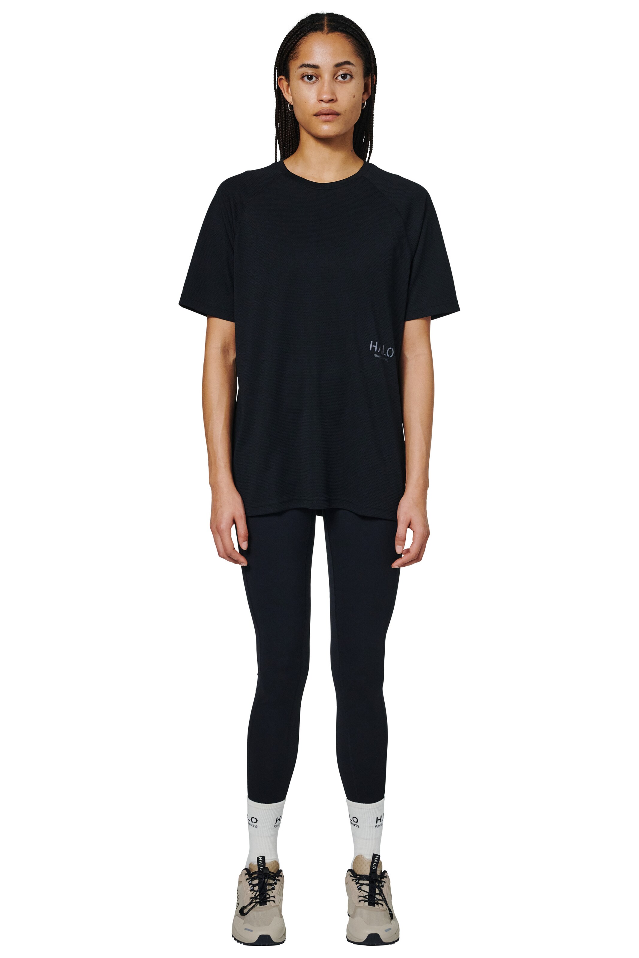 HALO T-Shirt in Schwarz