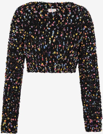 IZIA Trui in Zwart: voorkant