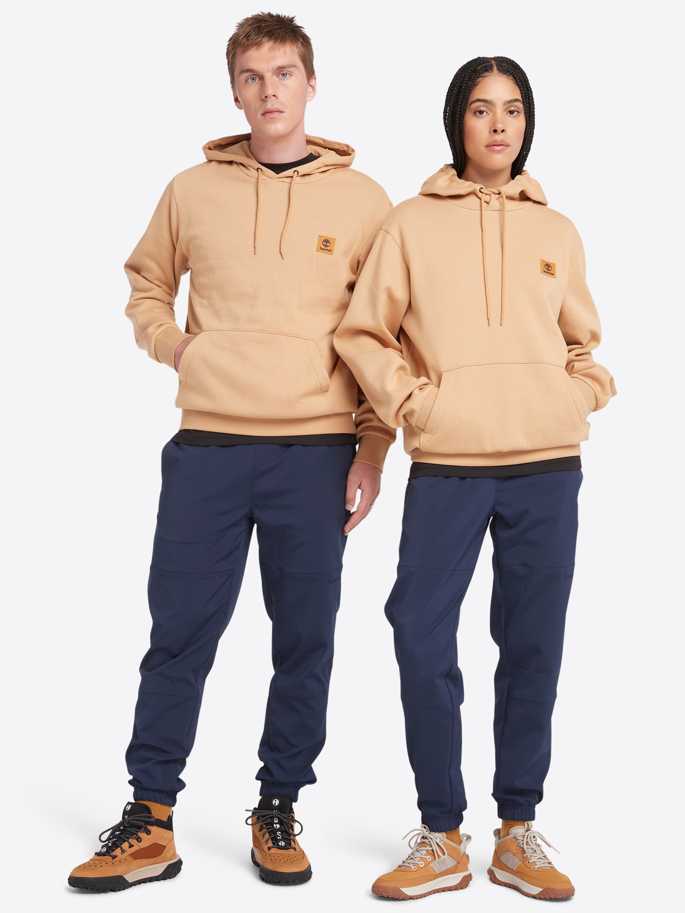 Sweatshirt Badge Cream L