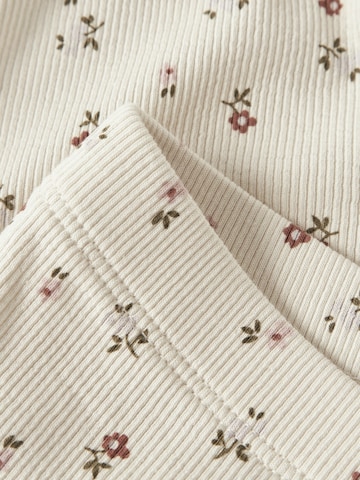 Lil'Atelier Skinny Leggings 'NMFGAGO' in Beige